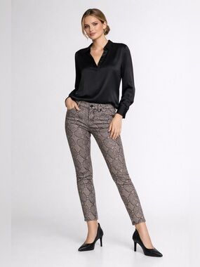 Sanctuary Denim “The Charmer” Snakeskin Skinny Jeans – Size 28